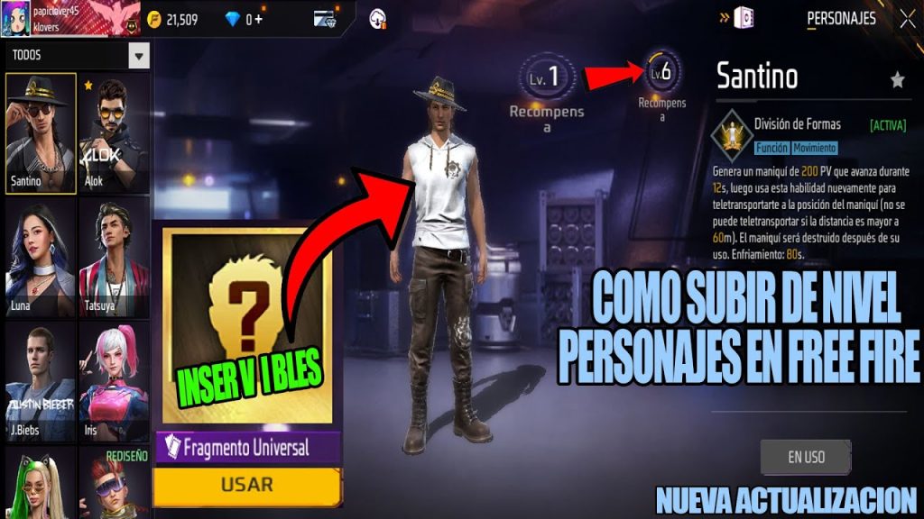 Formas de mejorar tu inventario rápidamente en Free Fire 1 formas de mejorar tu inventario rapidamente en free fire