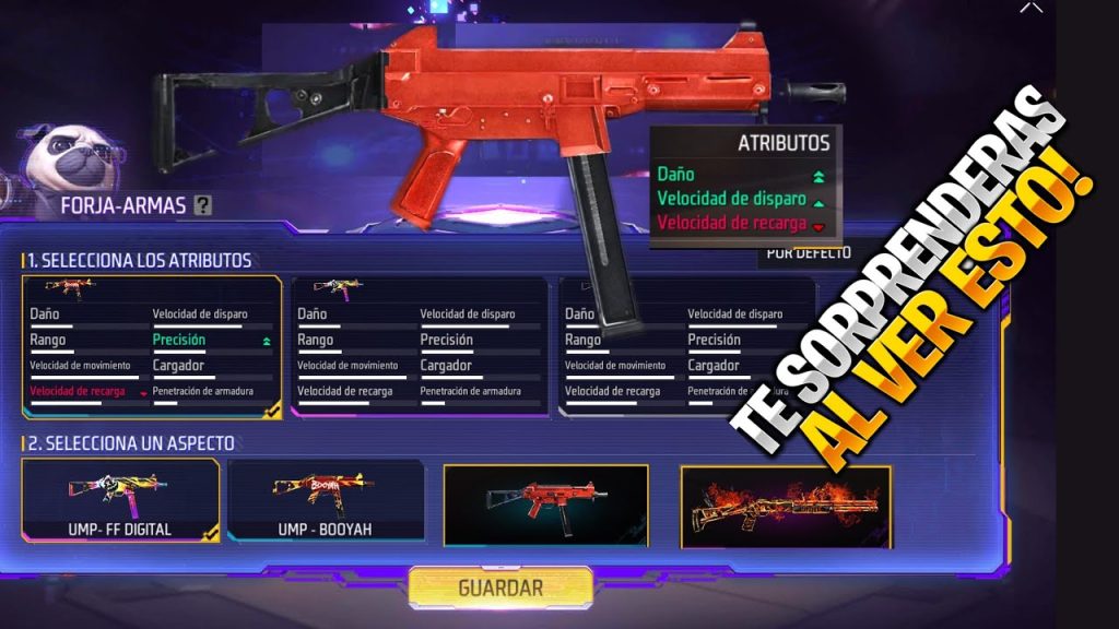 Formas de personalizar accesorios para armas en Free Fire 1 formas de personalizar accesorios para armas en free fire