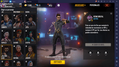 ideas para eventos de personajes en juego en free fire