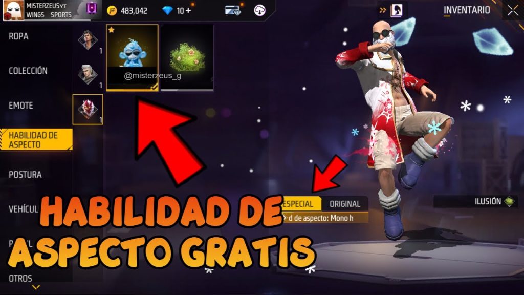 tutorial para habilidades especiales en free fire